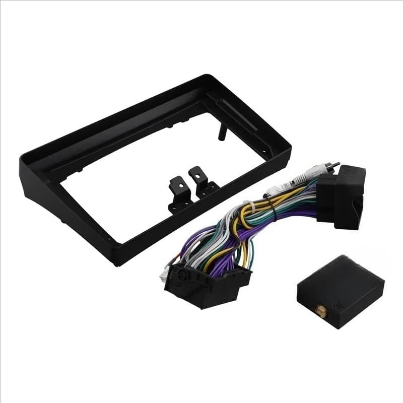 9 Inchs Cars Frames Fascias Adapters For 407 2004-2009  Stereos for Androids Radios Dashs Fittings Panels Kits