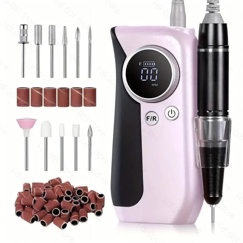 Nail Grinder Portable Electric Nail Grinder Tool Large Screen Display