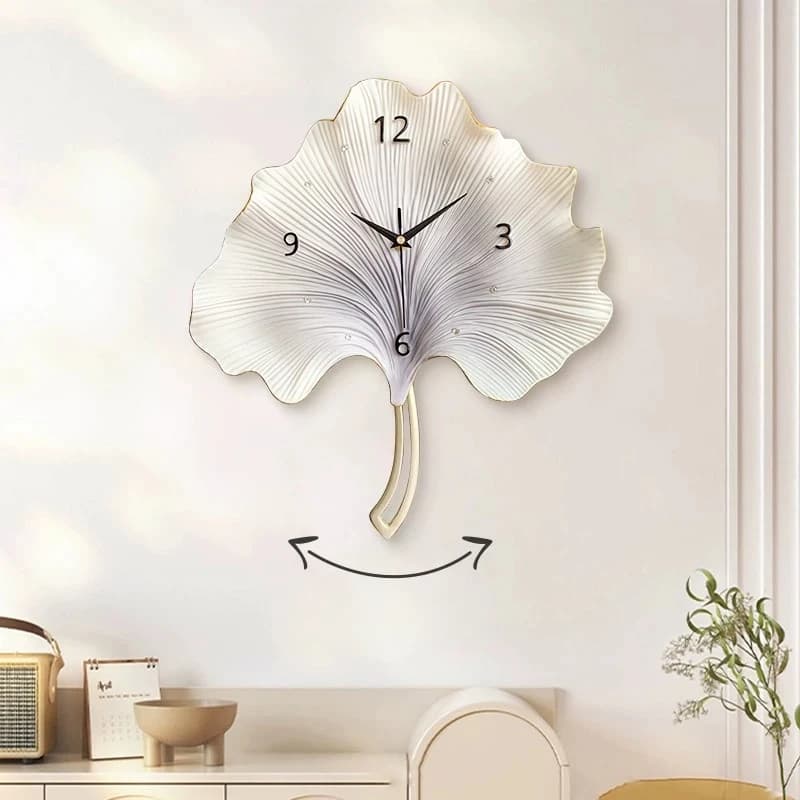 White Fashion Wall Clock Fashion Unique Upgrade Nordic Design Digital Clock Living Room Modern Horloge Murale Home Decor Items