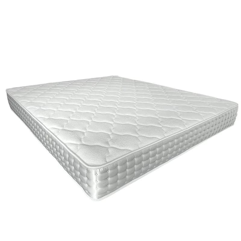 White Pocket Spring Knitted Fabric Mattress Home Furniture Hotel Bedroom Modern Luxury King Mattress
