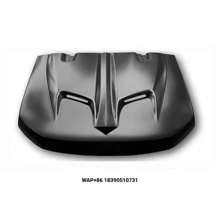 Unique Design Auto Accessories Aluminum Alloy  Material Wolf Totem Engine Hood for BAIC BJ40 PLUS 2014-2024