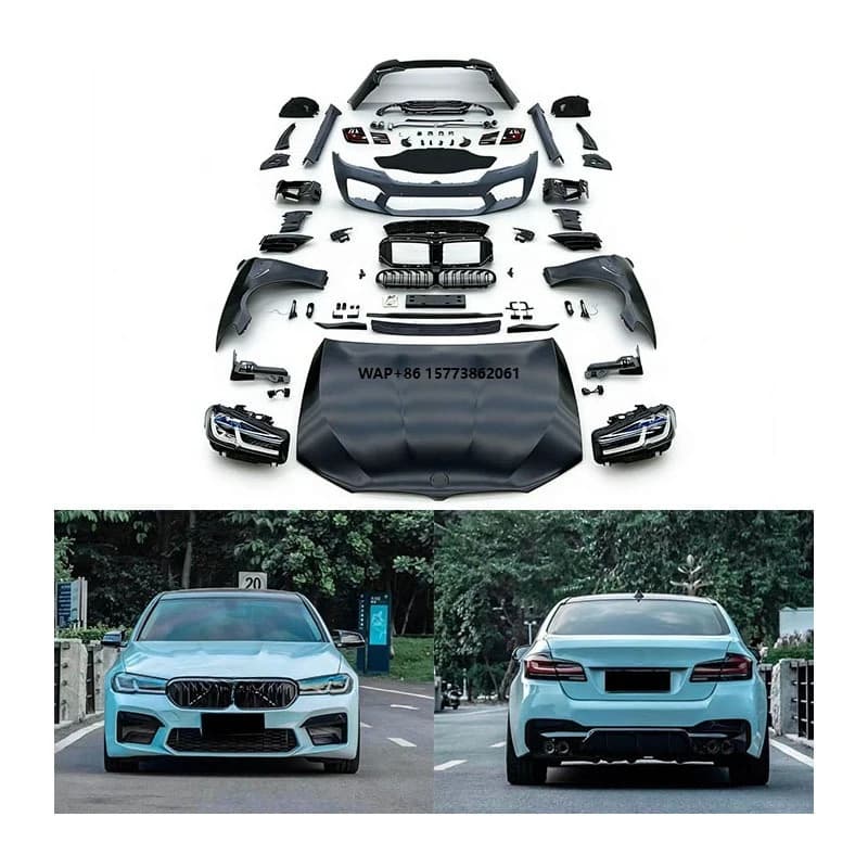 For BMWF10 to G30 LCI 2022 M5 Body Kit Upgrade Aftermarket Bolt-On Accessories