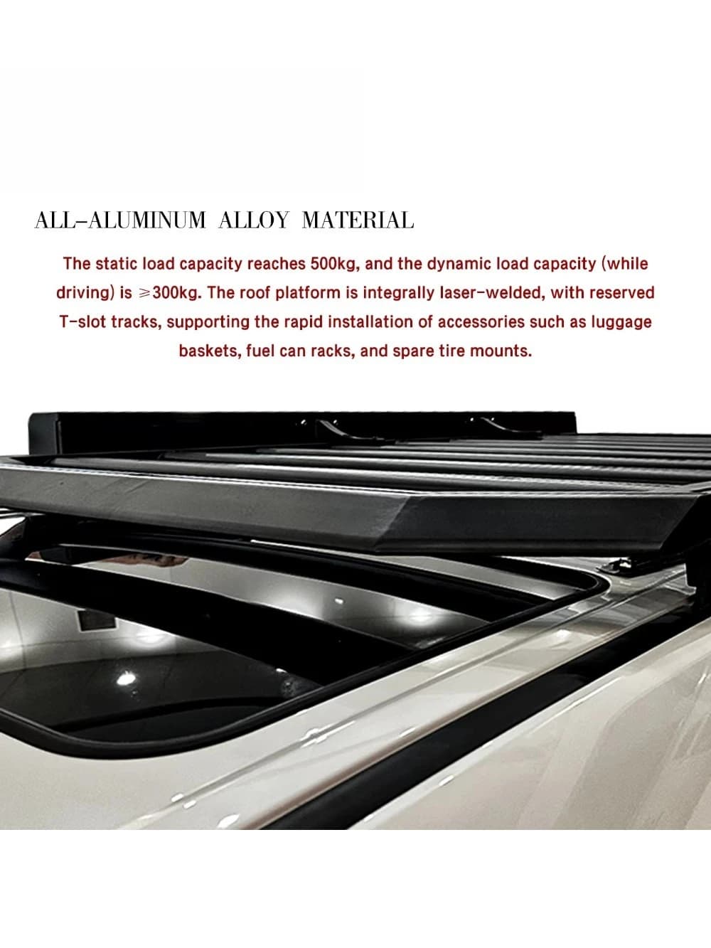 Roof Luggage Rack Car Roof Rack Aluminum Alloy Customizable Off-road Tent Mounting Strong and Durable