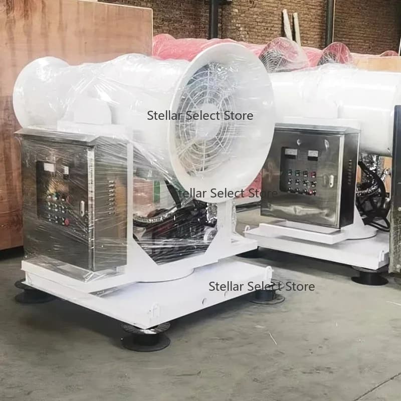 30m 40m 60m Water Mist Cannon Fog Cannon Machine Dust Spray System For Urban Demolition Site Cleaning Use