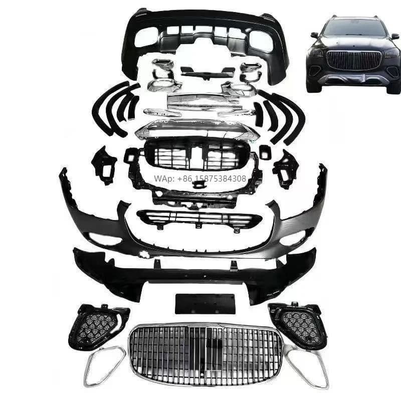 2013-2019  Upgrade Auto Body Kit New Plastic Front/Rear Bumpers Bolt-On Perfect Fitment