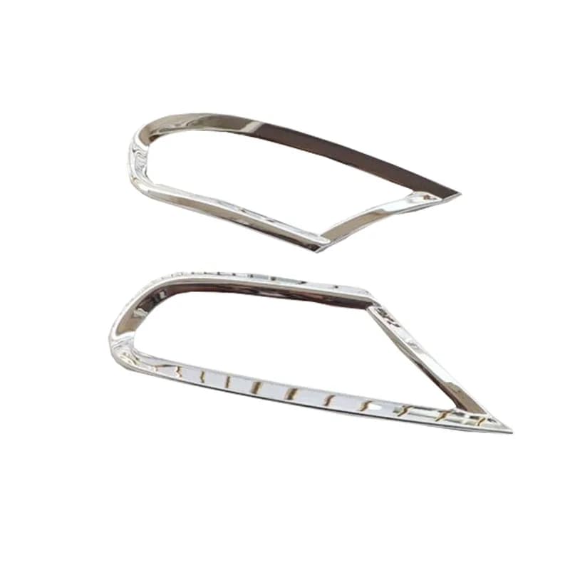 for Mitsubishi Pajero Sport 2010 2014 Rear Tail Fog Light Lamp Cover Trim Car Styling ABS Chrome Auto Accessories 2 pcs