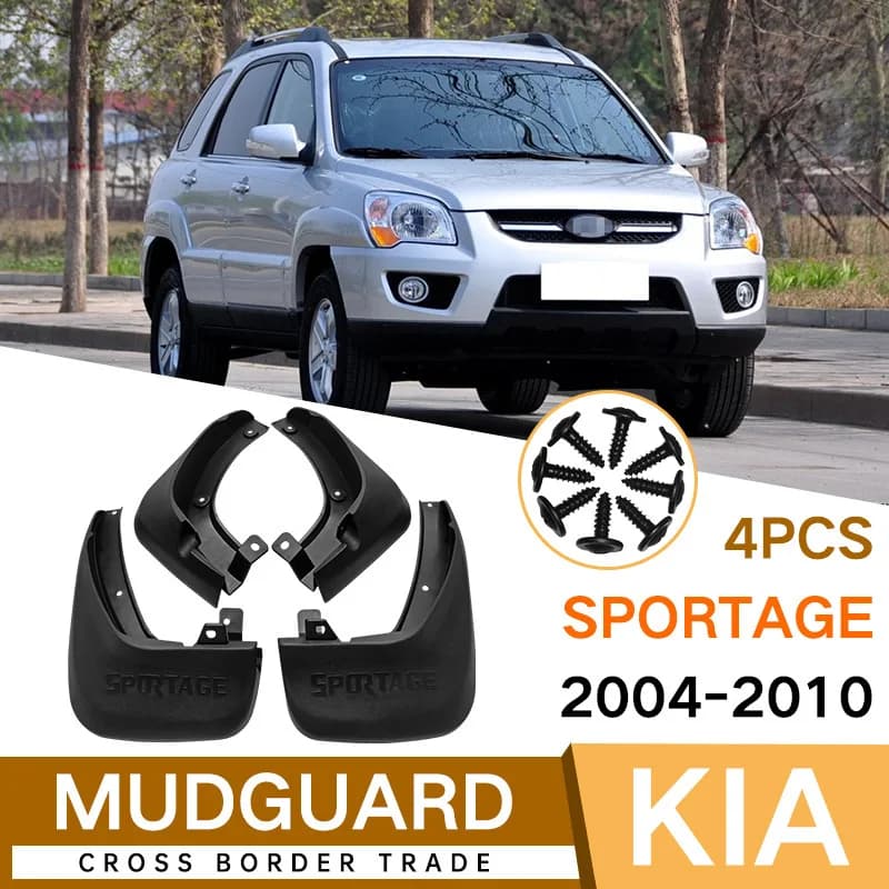 For Kia Sportage Sportage 2004-2010 fender tile auto parts 4runner accessories car accessories mud flaps fender flares