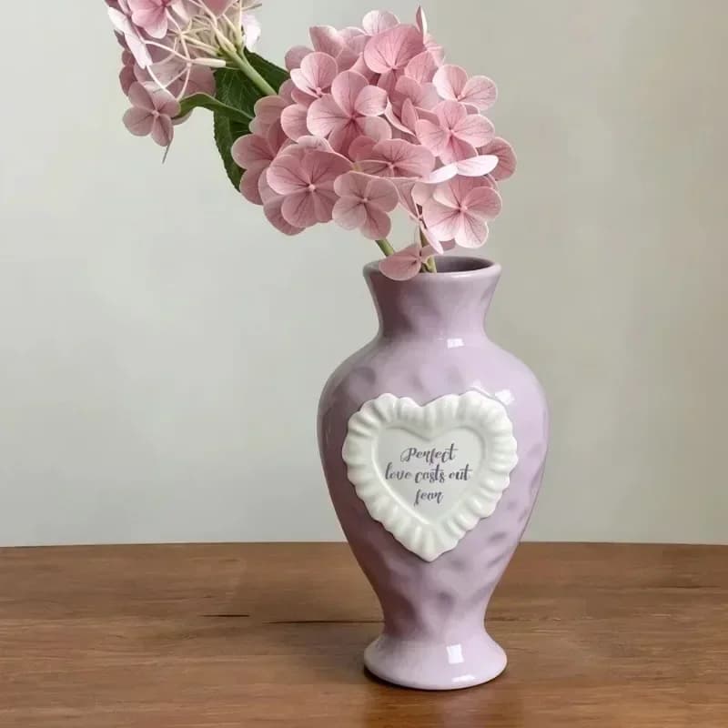 DSA    Modern Simple Light Luxury Ceramic Mini Vase Antique Flower Arrangement High-end Decorative Retro OrnamentDecoration