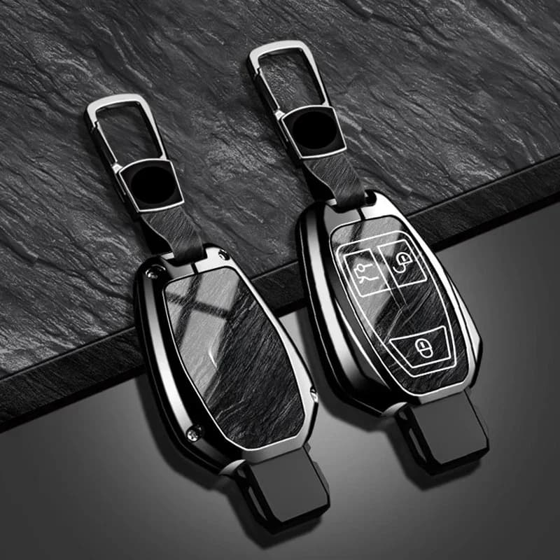 Car Key Case Cover Holder Shell Bag for Mercedes Benz A B C S Class AMG GLA CLA GLC W176 W221 W204 W205 Keychain Accessories