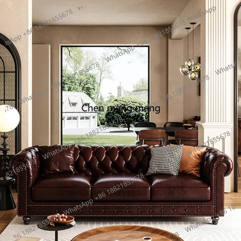 Designer Modern Living Room Sofas Leather Love Seat Nordic Minimalist Sofas Relaxing Filling Divano Lounge Suite Furniture