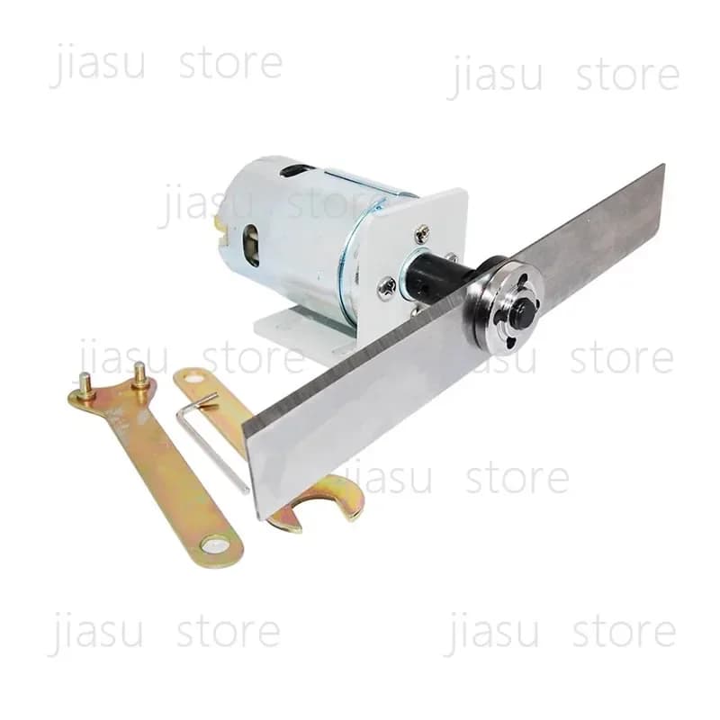 DC12V 24V High Torque 895 Motor DIY Lawn Mower Set, Manganese Steel Blade Mini Garden Grass Cutting Machine