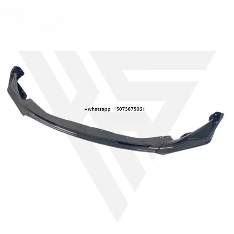 Vorstein Style Dry Carbon Fiber Car Parts Front Bumper Front Lip 3-Pcs for 3 4 Series G80 M3 G82 M4 2021 Carbon Diffuser