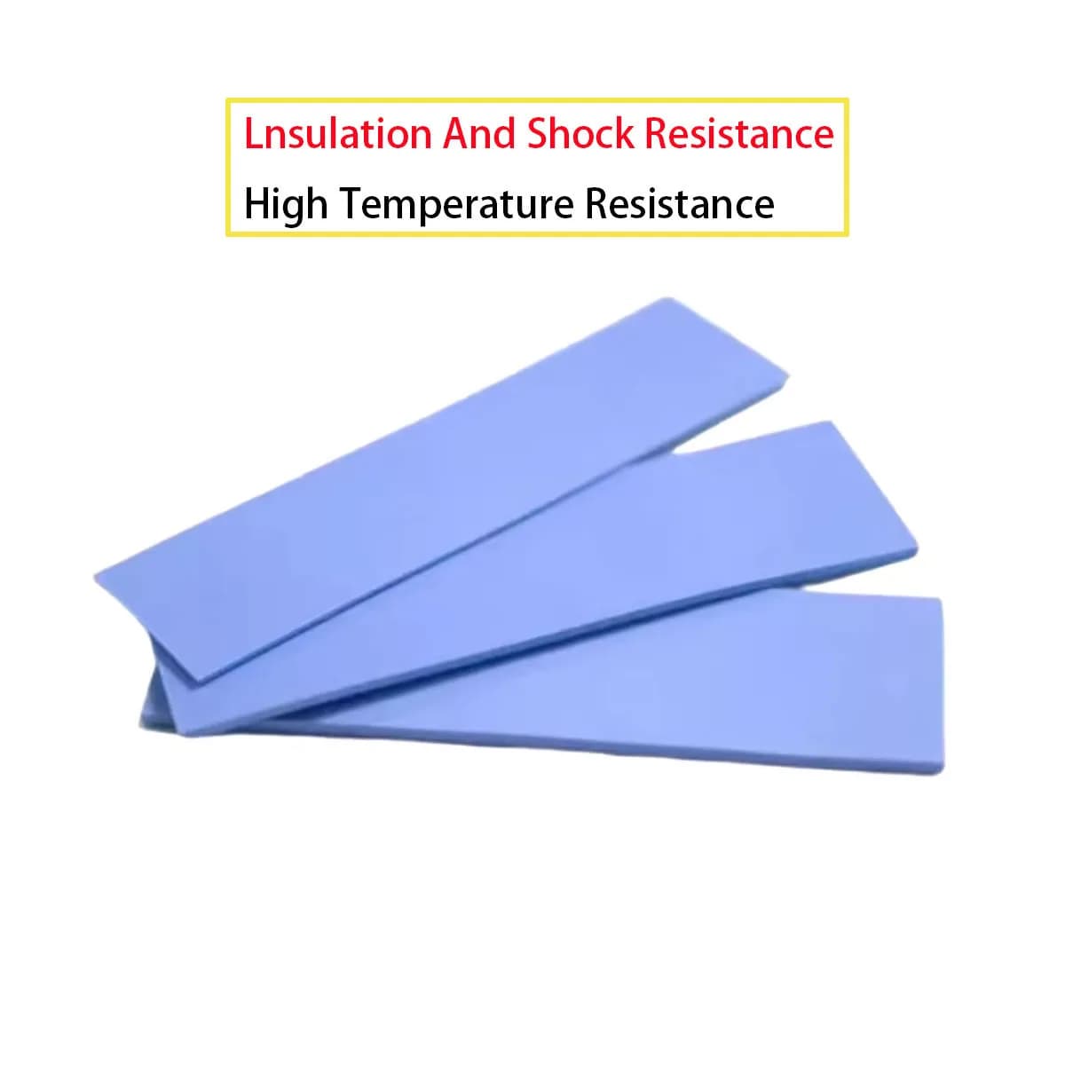 Thermal Interface Sheet, Cooling Silicone Pad for PCB MOS Chip Heat Dissipat 13W High Thermal Conductivity Silicone Pad