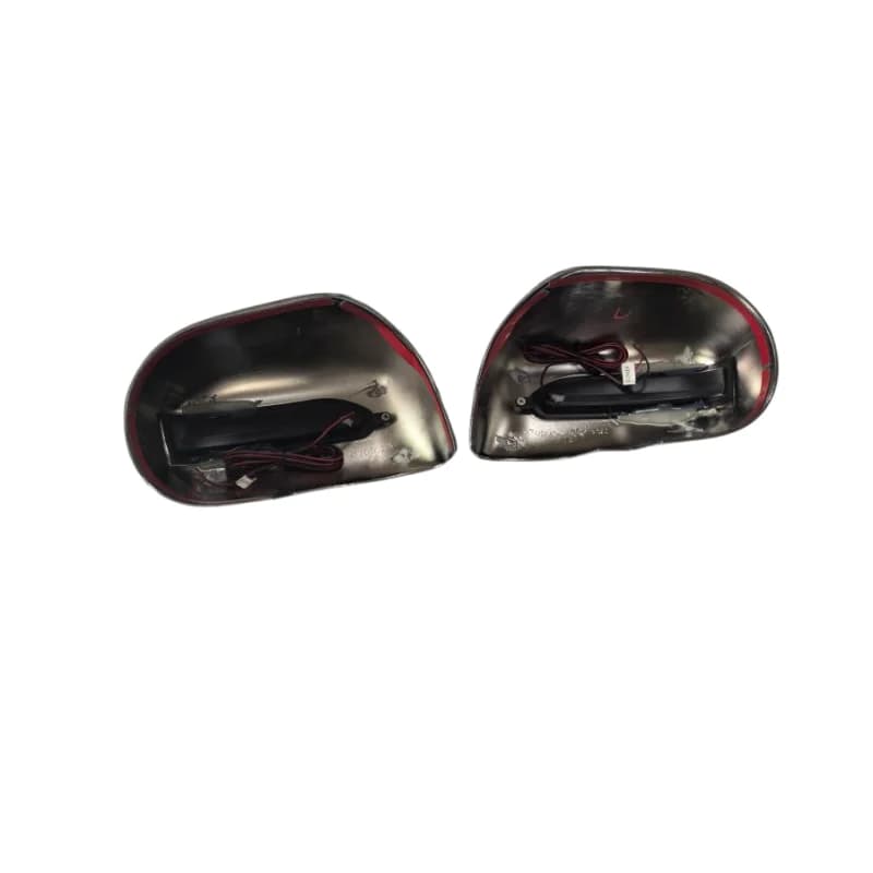 FOR Nissan Cube 2002-2008 Chrome Door Side Mirror Cover with Integrated LED Light for Stylish Nighttime Visibility