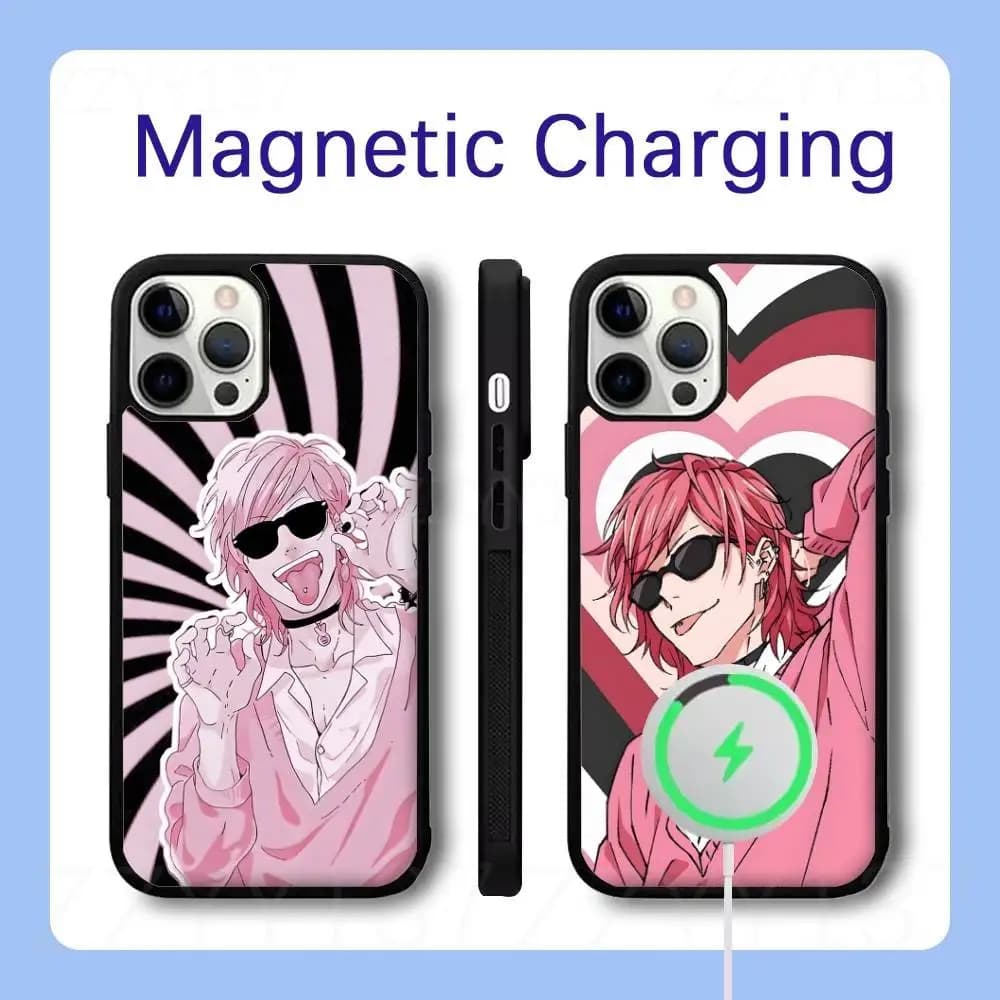 Yarichin B Club Yuri  Phone Case For iPhone 18,17,16,15,14,13,12,Pro,Max,Plus Magnetic Wireless Charge Cover