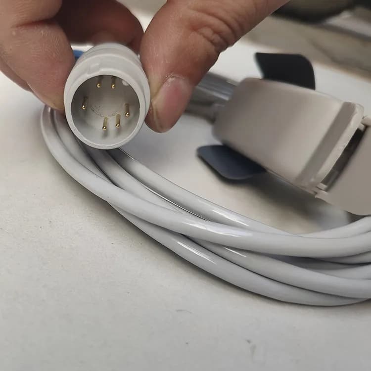 WPM-120 Finger Pulse SpO2 Probe Replacement Bloods Oxygen Sensor for Patient Bloods Oxygen Monitors