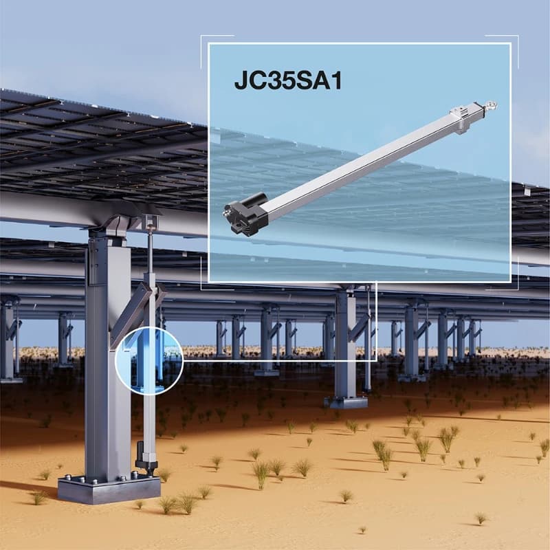 Electric push rod Large solar photovoltaic tracking system Electrical linkage Industrial photovoltaic push rod