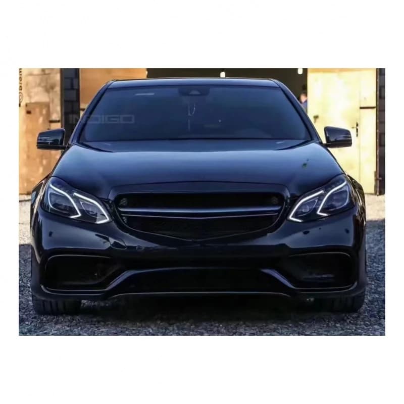 Hot selling Facelift Car Body Kit E Class W212 2009-2015 to E63 Include Front Rear Bumper With Grille,hood，fender