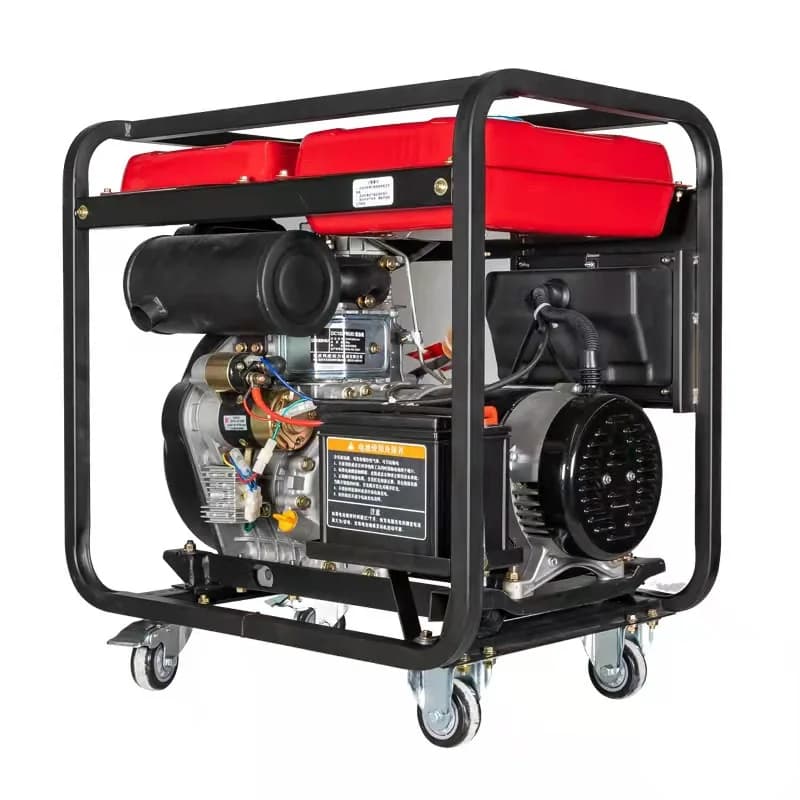Diesel generator household three-phase outdoor small generator set