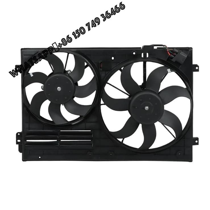 1K0959455ES 1K0121207BB 1K0959455P 1K0959455DG for for Audi Swat Skoda Volkswagen Jetta Beetle Radiator Condenser Electronic Fan