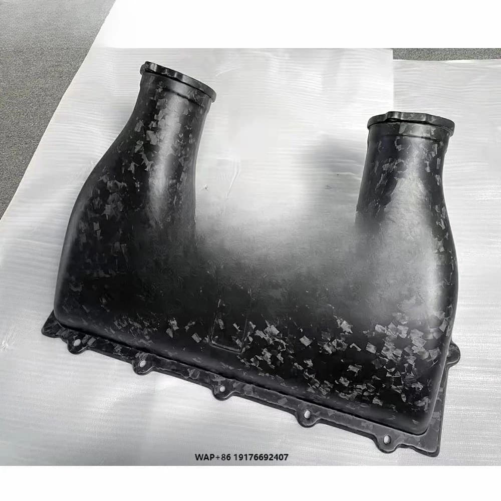 488 Prepreg Forged Carbon Fiber Engine Air Box for 458 Italia Spider Speciale