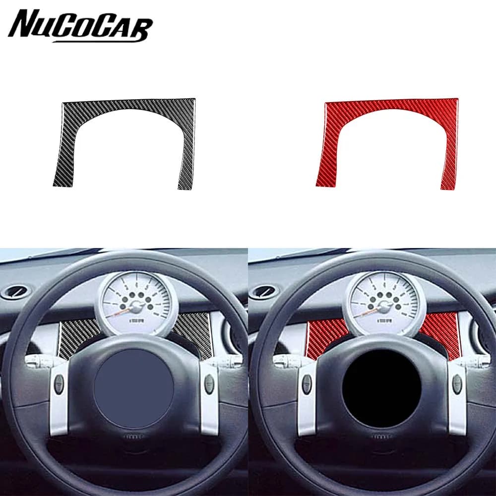 For Mini Cooper R50 R53 2002-2024 Carbon Fiber Driver's instrument speedometer panel Car Accessories inside Decorative Stickers