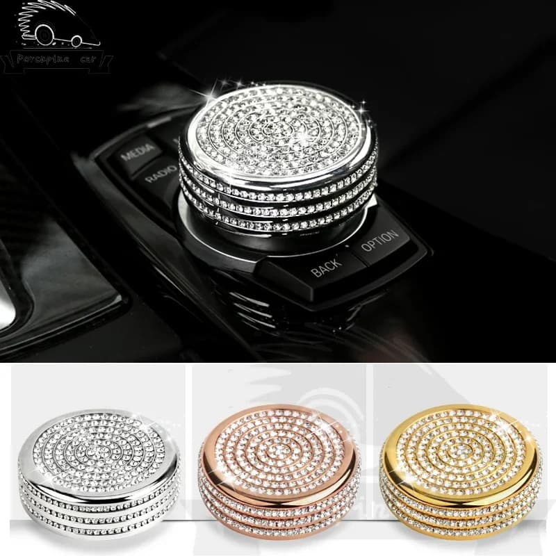 Diamond Multimedia Modification Button Cover Button Cover For BMW Idrive X1 X3 X5 X6 1 2 7 3 5 Series F30 E60 E61 E90 F10 F18