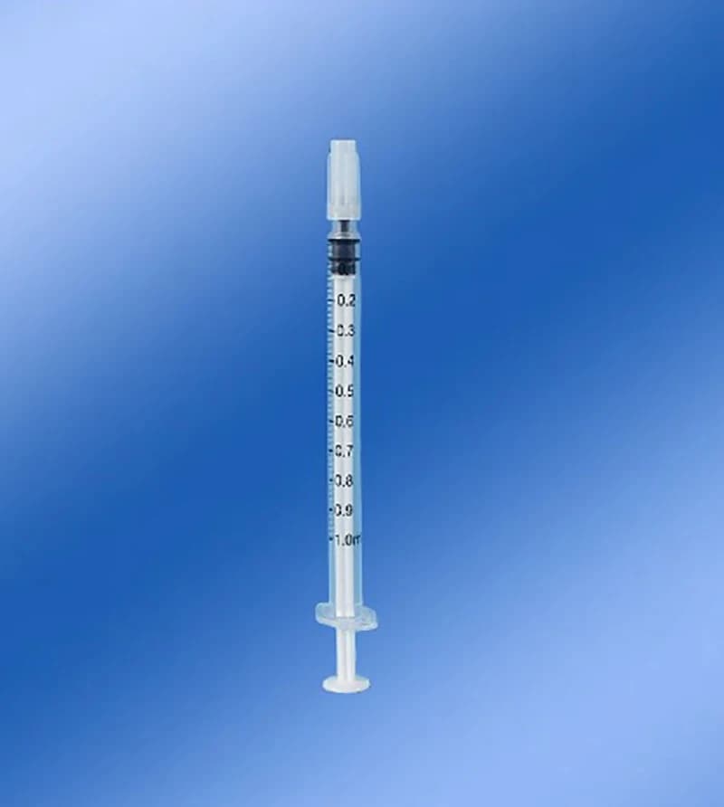 1ML No needle With a hat Syringe Sterile individually packaged30/50Pcs Measuring Cat Pet Feeding Nutrient Syringe Tools