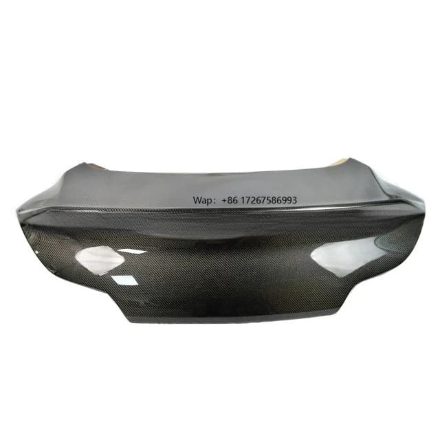 CUSTOMIZE CLS STYLE CARBON FIBER CAR REAR TRUNK LID BOOT LID for 2008-2014 INFINITI G37 COUPE