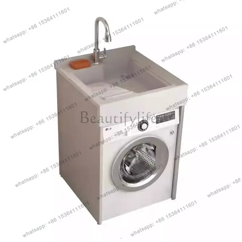 Honeycomb Aluminum Balcony Laundry Cabinet Modern Simple Customizable Washboard Bathroom Furniture muebles