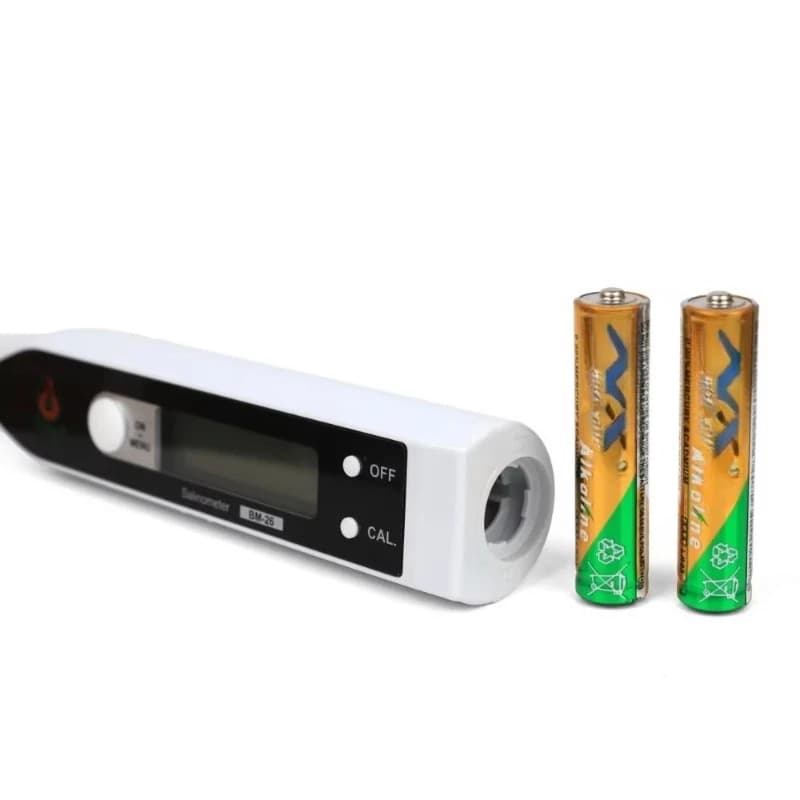 Handheld Backlit Fast Reading Saline Concentration Meter for Food Processing