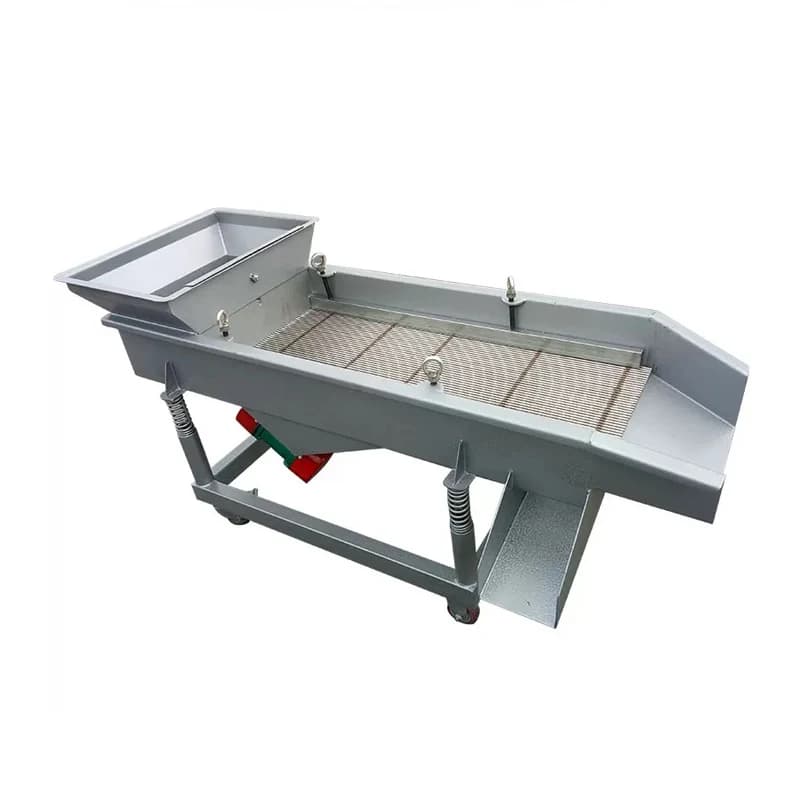 Small Fully Automatic Electric Linear Vibrating Screen Grain Sorting Machine Rice Seed Core Motor Component