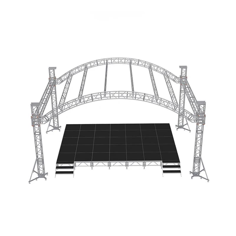 【Factory Wholesale】Aluminum Stage Concert Roof Stand Support Spigot Bolts Steel Structure Truss Display