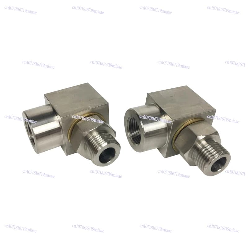 Car Washing Machine 360 Degree Swivel Joint Water Pipe Right Angle High Pressure Universal Swivel Pipe Joint