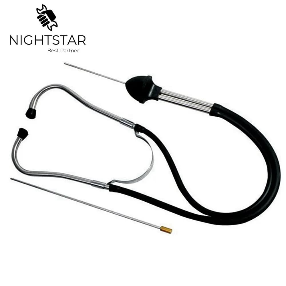 Engine Stethoscope Mechanic Car Stainless Steel Diagnostic Examiner Tester for Machinery Auto Boat