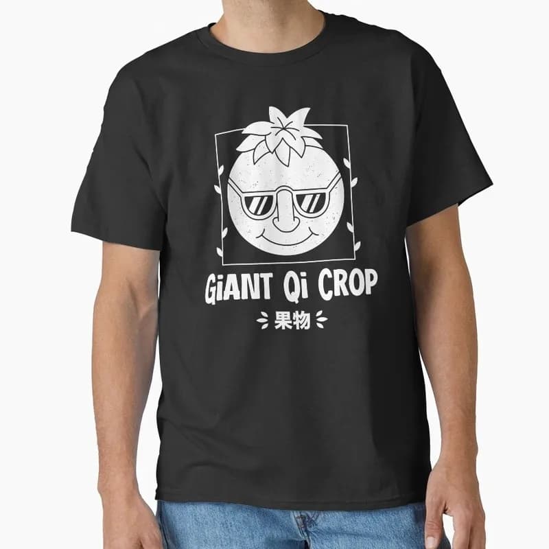 Giant Qi Crop Cute Stardew Valley Videogame Gift t shirt for Gamer Short sleeve Graphic Clothes Cartoon tee All size S-6XL