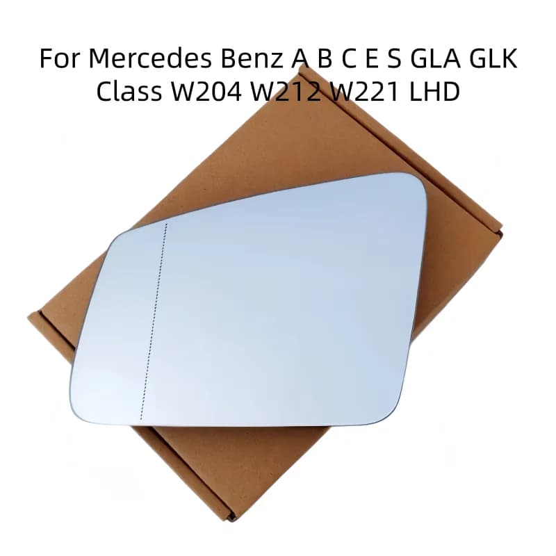 Car Heating Side Mirror Glass Lens Door Wing Rearview Mirror Glass For Mercedes Benz A B C E S GLA GLK Class W204 W212 W221 LHD