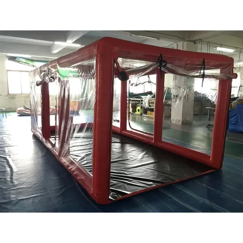 2026 Popular Inflatable Car Cover Frame Heavy Customizable Shelter For Family Cars
