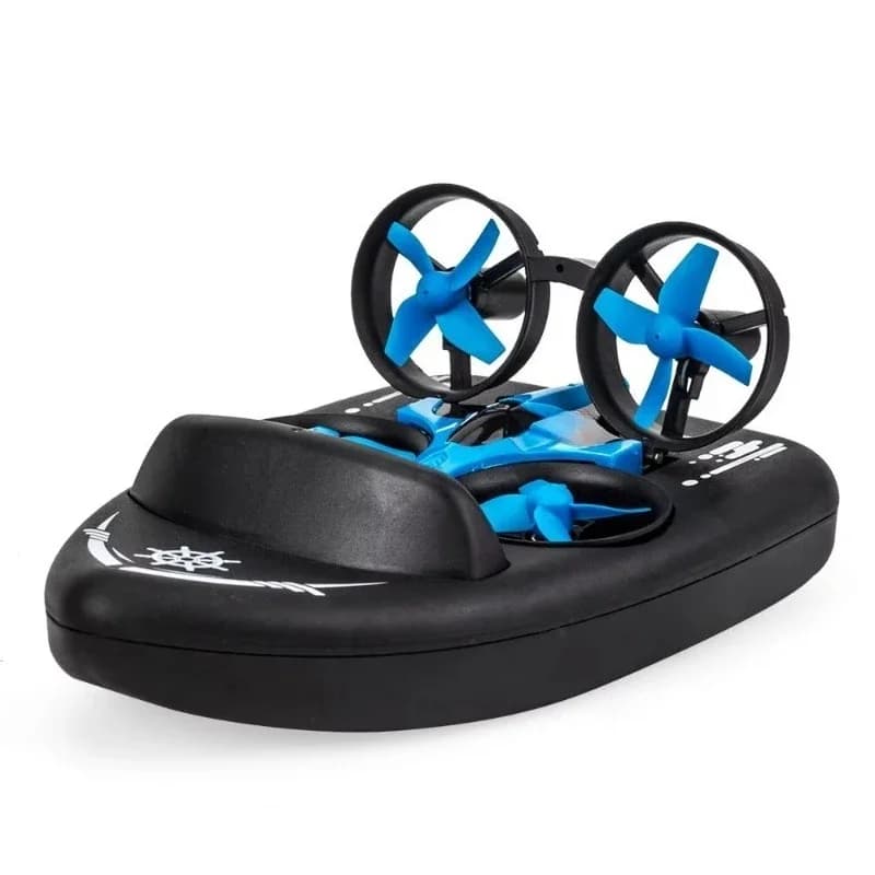 2.4 Ghz RC Drone Mini Drone 3 in 1 Sea&land&Air Flight Quadcopter Boat Best Toys
