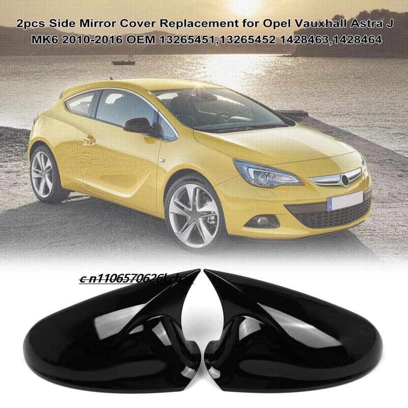 Suitable for modifying the rearview mirror housing of Opel Astra J from 2010 to 2016 with horn rearview mirror housing