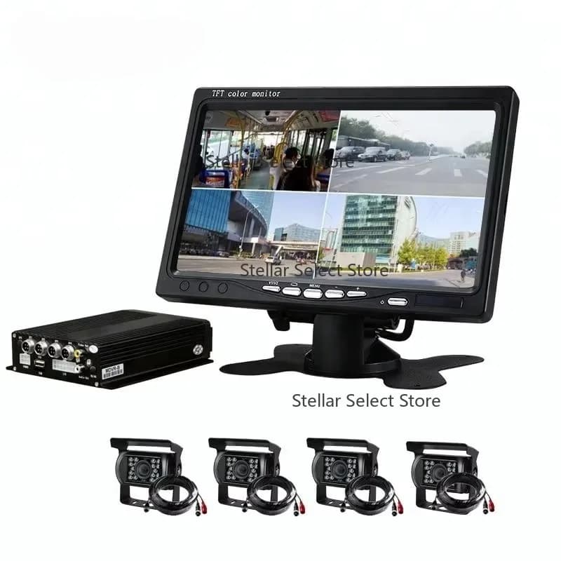 4CH 8CH 720P 1080P Mobile DVR  Support / Optional 3G 4G WiFi GPS MDVR with Car/Bus/Truck/Vehicles Camera Recorder Waterproof