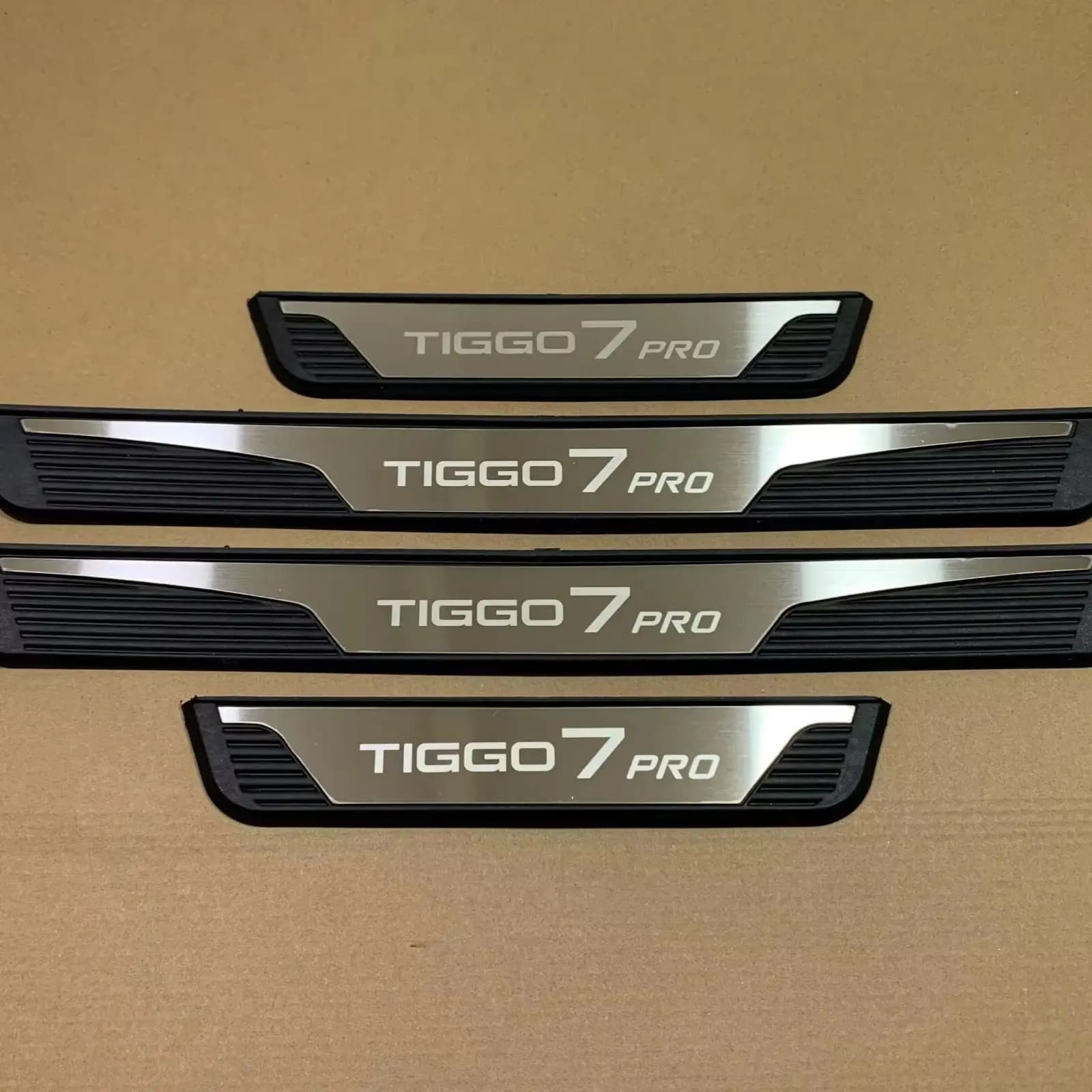 For Chirey Chery Tiggo 8 Pro Tiggo 7 Pro 2019-2022 2023 2024 2025 2026 Car Door Sill Scuff Plate Trim Sticker Auto Part Supplies