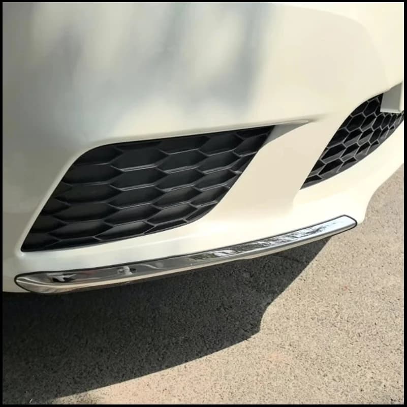 FOR Nissan Sentra 2016-2019 Both Side Bumper Lip Corner Cover Sticker Trim Strip Decorate Car Styling Auto Parts Accessories
