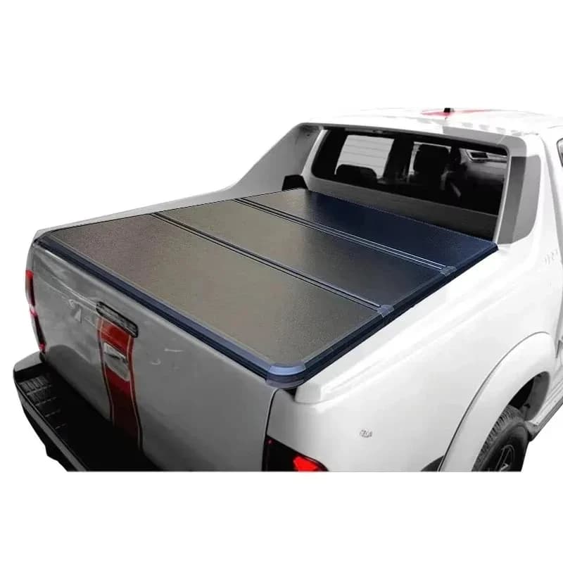 High Quality Tri Fold Hard Folding Tonneau Cover Pickup Truck Bed Covers Auto Parts