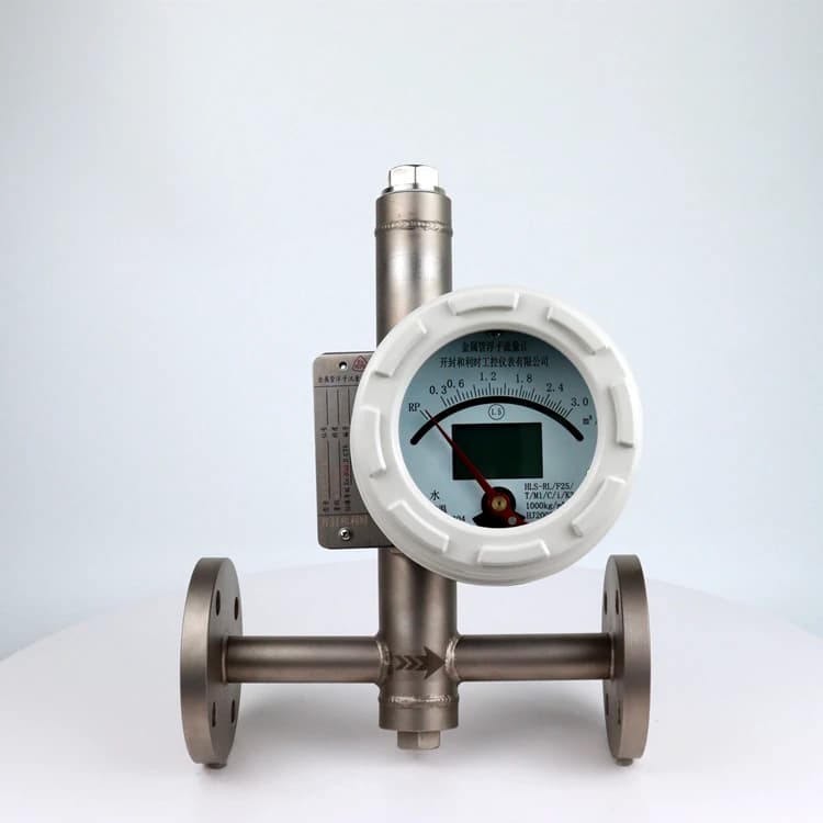 Highly Sensitive Stainless Metal Tube Liquid Gas Customizable Support  Rotameter Rotor Flow Meter