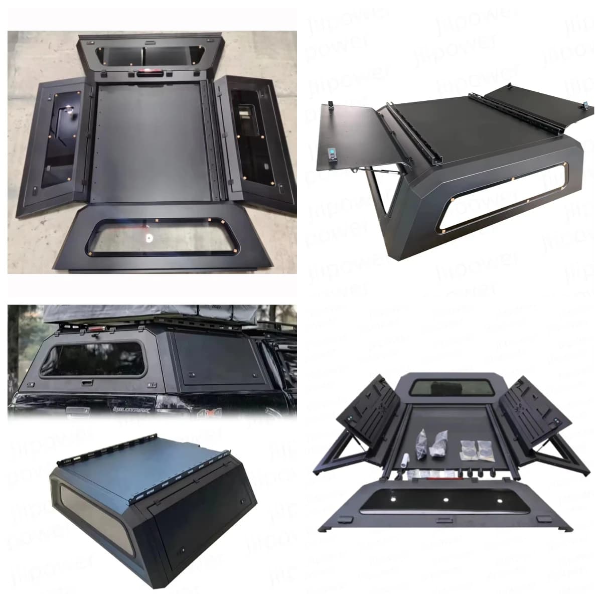 STLFHeavy-Duty Pickup Truck High Cover For Toyotas Hilux Hard Top Canopy09-15 Weatherproof Lockable Custom-Fit For Hilux 7th Gen