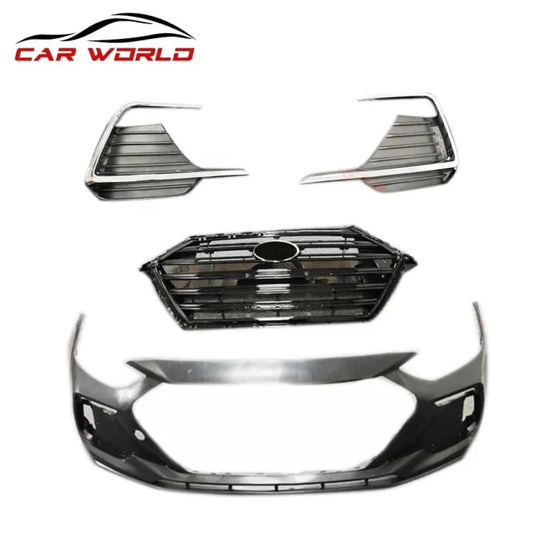 Car Bumpers for  2016-2019 Elantre  Front Bumper  for Elantre 2018 Modified  Sport Model Plastic Material