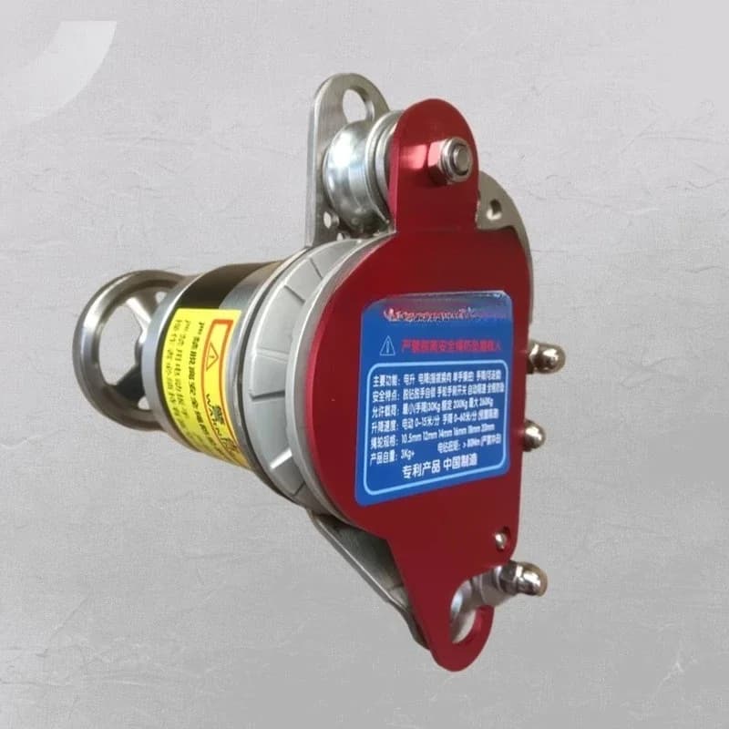 Seventh generation electric lift retarder crane rope climbing machine