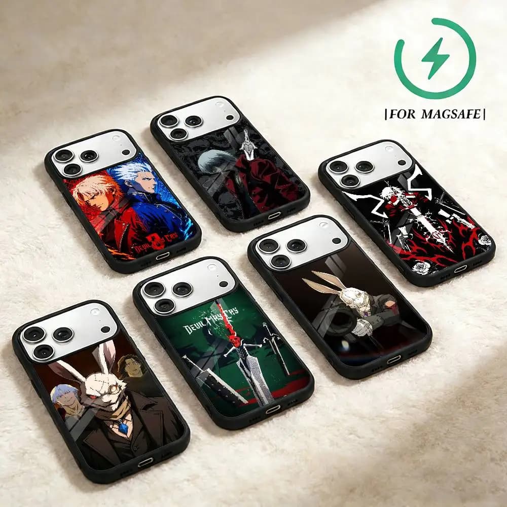 D-Devil May C-Cry Phone Case For iPhone 17,16,15,14,13,12,Plus,Pro,Max For Magsafe Magnetic Wireless Charge