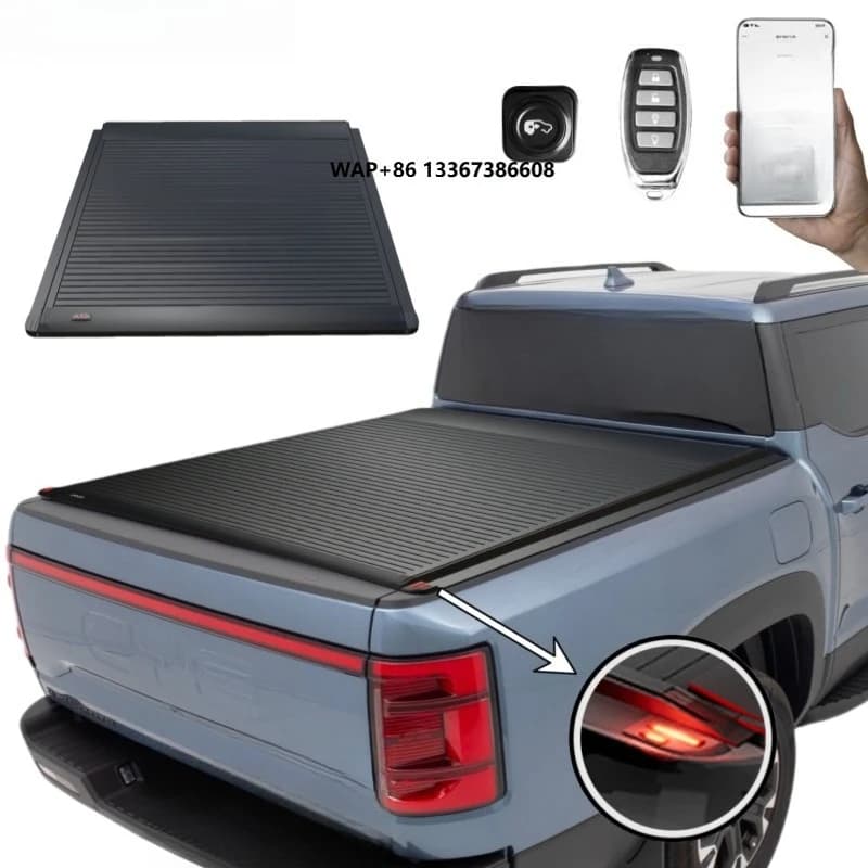 Byd Shark 6 Pickup Electric Retractable Automatic Rigid Bed Roller Shutter Hard Box Roll-Up Tonneau Cover Waterproof Function